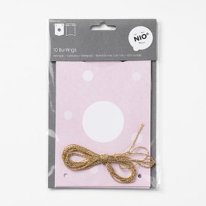 ACC. SELLO COLOP NIO BANDERIN ROSA P/10