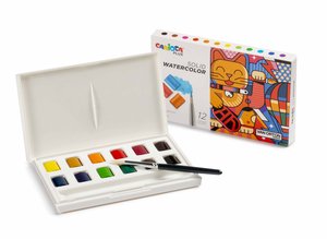 ACUARELAS CARIOCA PLUS CAJA de 12