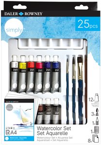 ACUARELAS DALER ROWNEY SIMPLY SET.25