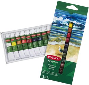 ACUARELAS DERWENT 12 ml C/12