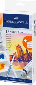 ACUARELAS FABER CASTELL PACK 12 TUBOS