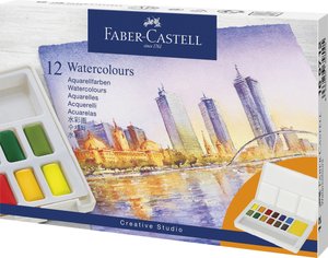 ACUARELAS FABER-CASTELL CREATIVE EST/12