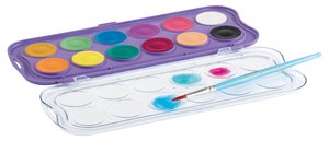 ACUARELAS GIOTTO CC 30 mm ESTUCHE 12