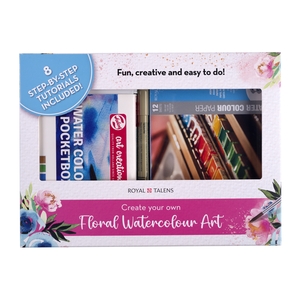 ACUARELAS TALENS SET FLORAL