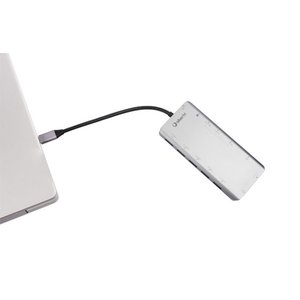 ADAPTADOR SILVER HT USB-C A 13 EN 1