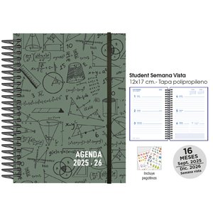 AG.SF. 16M STUDENT 120x170 S/V MATHS VER