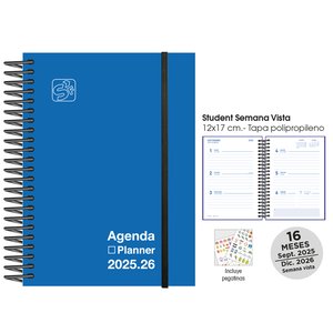 AG.SF. 16M STUDENT 120x170 S/V AZUL