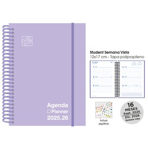 AG.SF. 16M STUDENT 120x170 S/V PASTEL LI