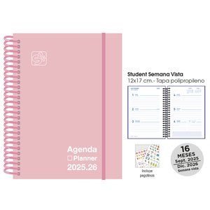 AG.SF. 16M STUDENT 120x170 S/V PASTEL RO