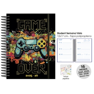 AG.SF.CAT. 16M STUDENT 120x170 S/V GAME