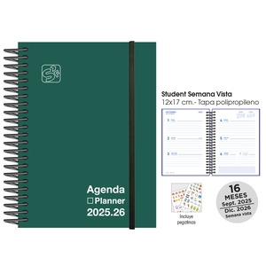 AG.SF.CAT. 16M STUDENT 120x170 S/V VERDE