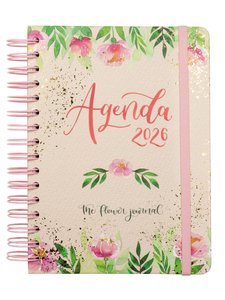 AG.F.CAT. FLOWER JOURNAL E10 D/P ROSA