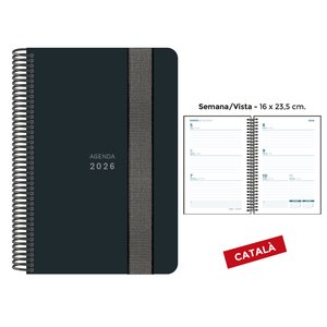 AG.SENF.CAT. UNICOLOR 160x235 S/V NEGRE