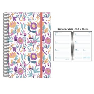 AG.SENF. DECORADA 135x210 S/V PURPLE FLO