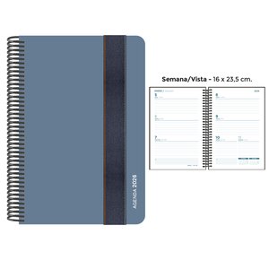 AG.SENF. FOAM 160x235 S/V AZUL PLOMO