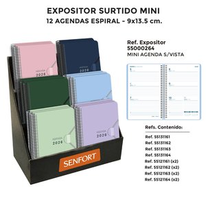 AG.SENF. MINI S/V SURTIDO EXP.12