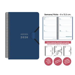 AG.SENF. MINI 90x135 S/V AZUL OSCURO