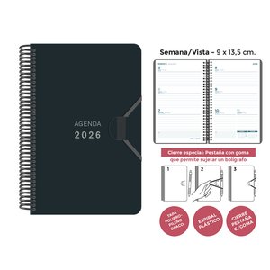 AG.SENF. MINI 90x135 S/V NEGRO