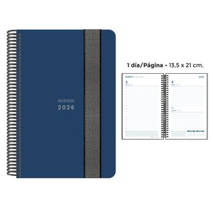 AG.SENF. UNICOLOR 135x210 D/P AZUL OSCUR