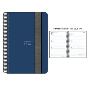 AG.SENF. UNICOLOR 160x235 S/V AZUL OSCUR