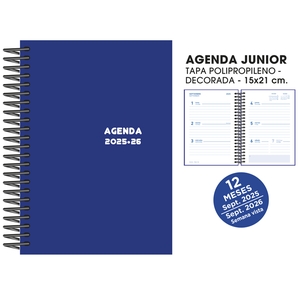 AG.ESC.SF.CAT. JUNIOR 150x210 S/V AZUL