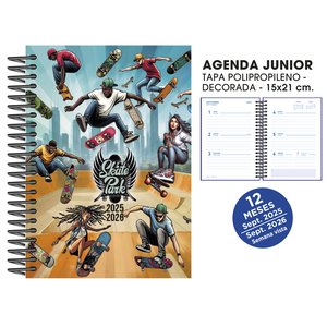 AG.ESC.SF. JUNIOR 150x210 S/V SKATE PARK