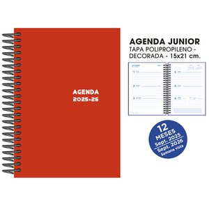 AG.ESC.SF. JUNIOR 150x210 S/V ROJO