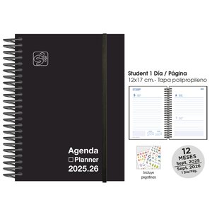 AG.ESC.SF. STUDENT 120x170 D/P NEGRO