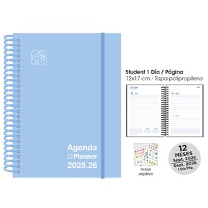 AG.ESC.SF. STUDENT 120x170 D/P PASTEL AZ