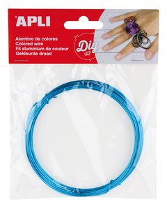 ALAMBRE APLI ø 1,5 mm. AZUL 5 METROS
