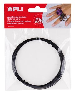 ALAMBRE APLI ø 1,5 mm. NEGRO 5 METROS
