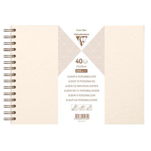 ALBUM FOTOS CF DIY MARFIL 27x20 40h 200g