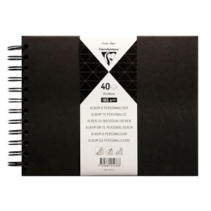 ALBUM FOTOS CF DIY NEGRO 21x16 40h 185g
