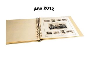 ALBUM SELLOS PARDO SUPLEM.ILUSTRADO 2012