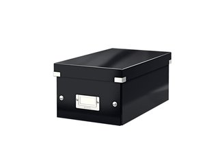 ARCHIVADOR CAJA PARA DVD S LEITZ NEGRO