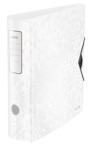 ARCHIVADOR LEITZ WOW A4 180º 80mm BLANCO