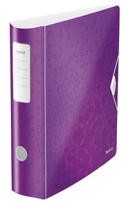 ARCHIVADOR LEITZ WOW A4 180º 80mm VIOL.
