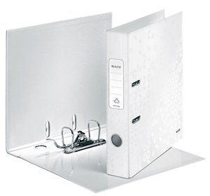 ARCHIVADOR LEITZ WOW A4 180º 50mm BLANCO