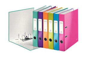 ARCHIVADOR LEITZ WOW A4 180º 50mm SURTID