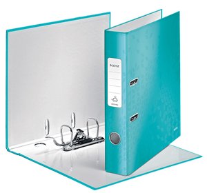 ARCHIVADOR LEITZ WOW A4 180º 50mm TURQUE