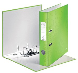 ARCHIVADOR LEITZ WOW A4 180º 50mm VERDE
