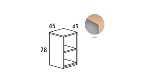 ARMARIO ROCADA COLUMNA 84x45 AL/HAYA