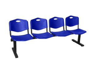 BANCADA PIQUERAS BIENSERVIDA PVC AZUL