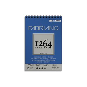 BLOC DIBUJO FABRIANO 1264 BLACK D. C/ESP