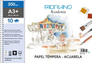 BLOC DIBUJO FABRIANO C/ESP. A3+ 350g
