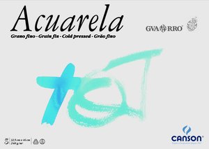 BLOC DIBUJO G-C ACUARELA ENCOL. 32,5x46