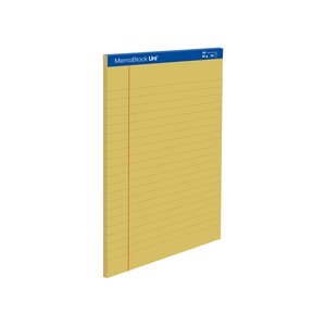 BLOC DE NOTAS UNI MEMOBLOC A5 80h HOR.