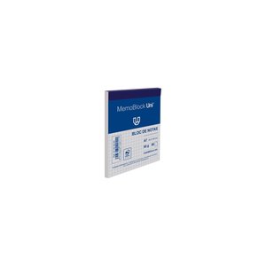 BLOC DE NOTAS UNI MEMOBLOC A7 80h CD.4