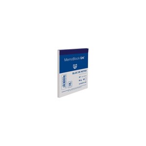 BLOC DE NOTAS UNI MEMOBLOC A7 80h LISO