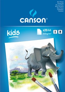 BLOC PINTURA GU-CAN KIDS A4 20h 200g